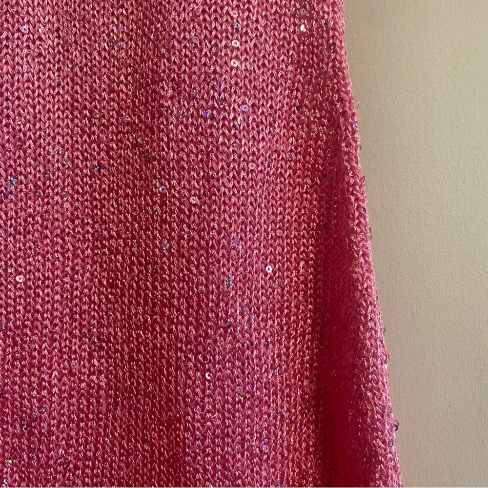 ASTA RESORT Natalia Mini Unlined Dress in Azalea Sequin - XS - Picture 10 of 14
